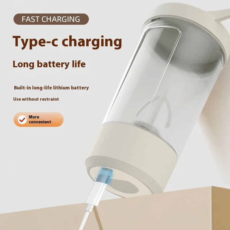 Electric Protein Shake Bottle