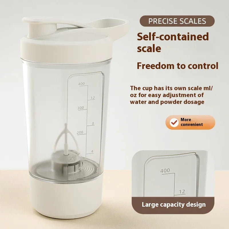 Electric Protein Shake Bottle